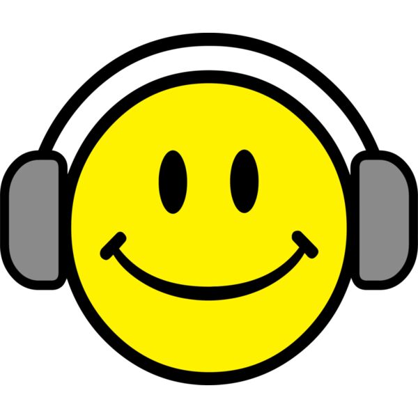 Happy with headphones Thumbnail