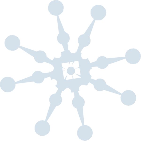 Snowflake light blue mauve Thumbnail