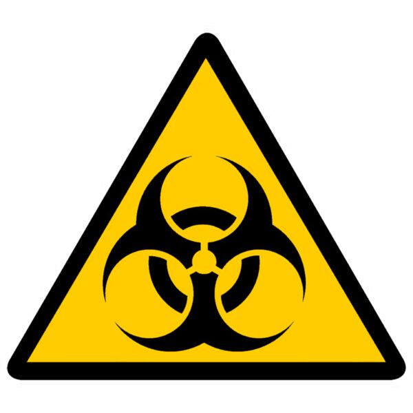 Bio Hazzard yellow black sign Thumbnail