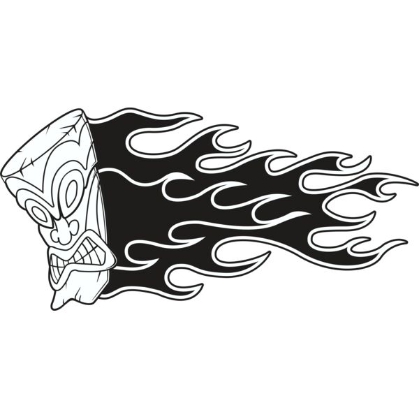 Mask flames Thumbnail