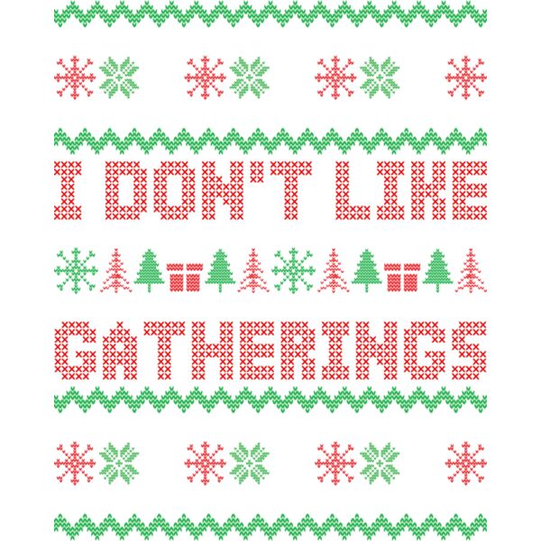 Don't Like Gatherings [print size 400 x 500] Thumbnail