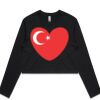 AS Colour Long Sleeve Crop Thumbnail