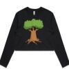 AS Colour Long Sleeve Crop Thumbnail