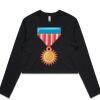 AS Colour Long Sleeve Crop Thumbnail